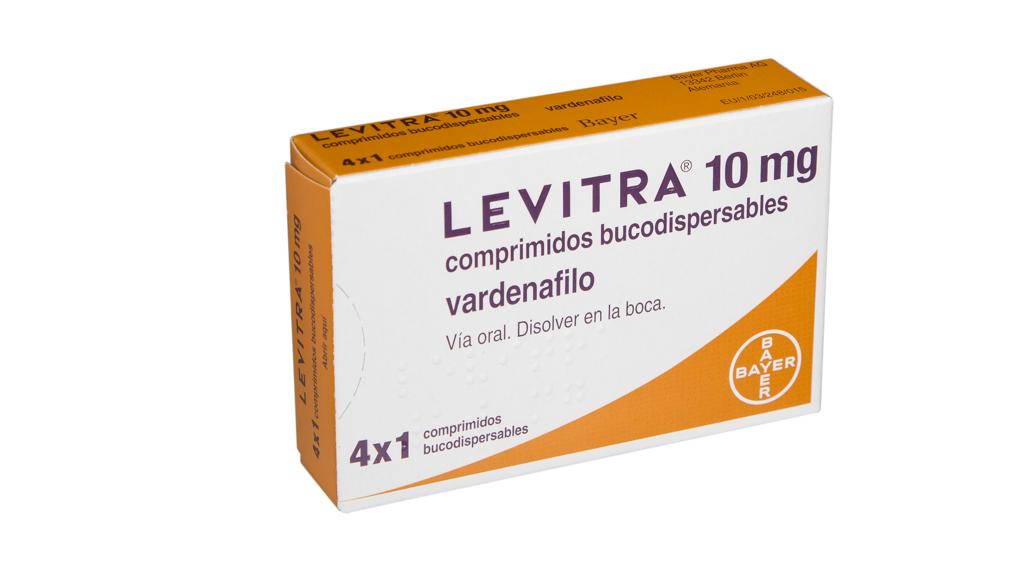 LEVITRA 10 mg 4 COMPRIMIDOS BUCODISPERSABLES