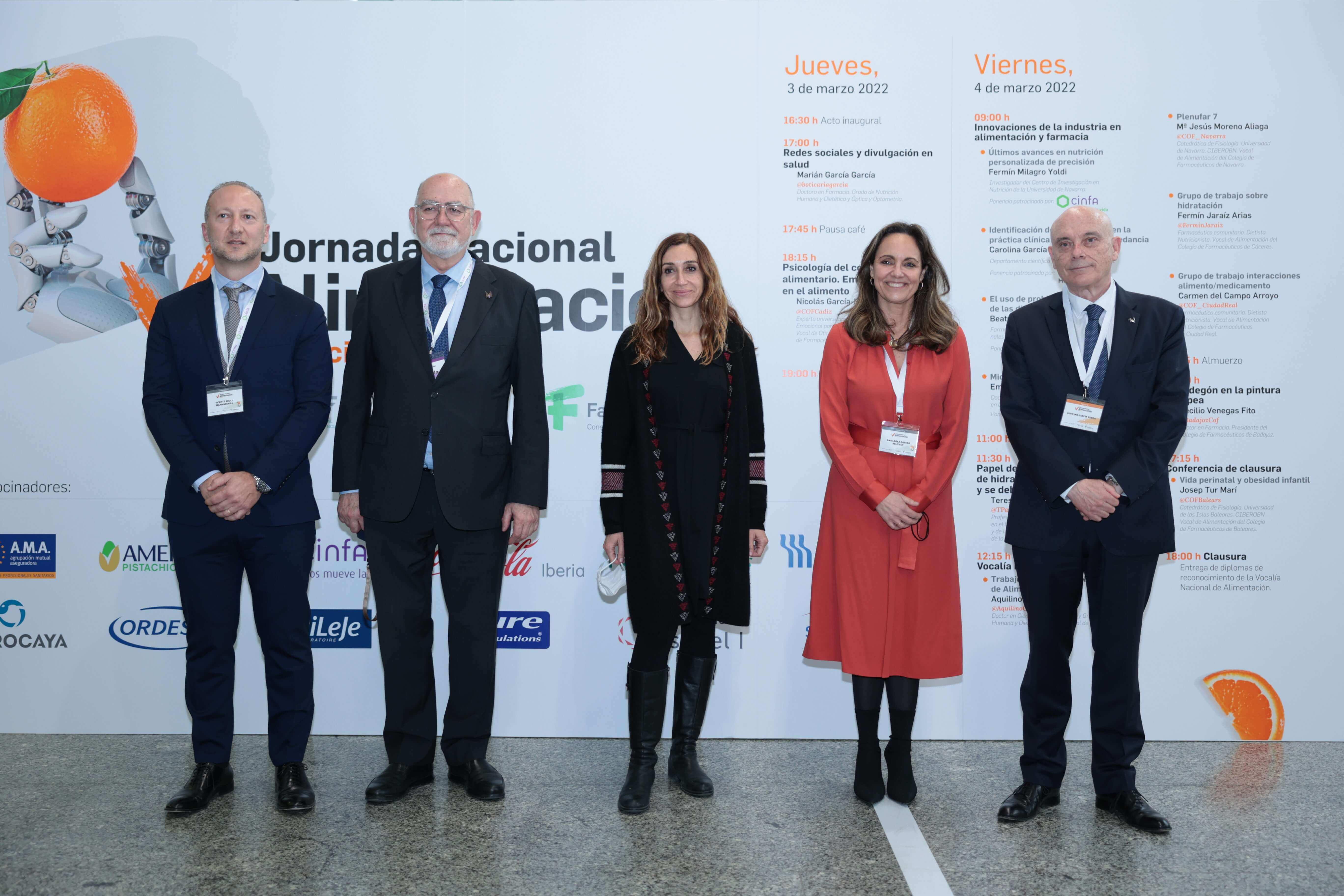 Inauguración de la V jornada Alimentación