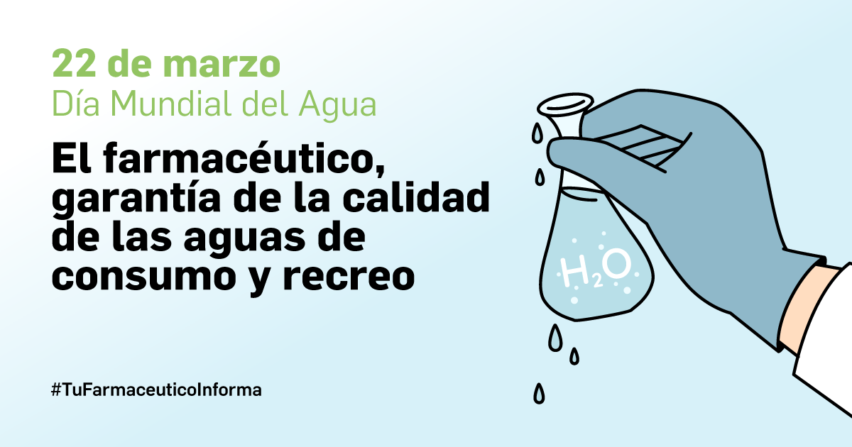 El farmacéutico, garantía de la calidad de las aguas de consumo y recreo