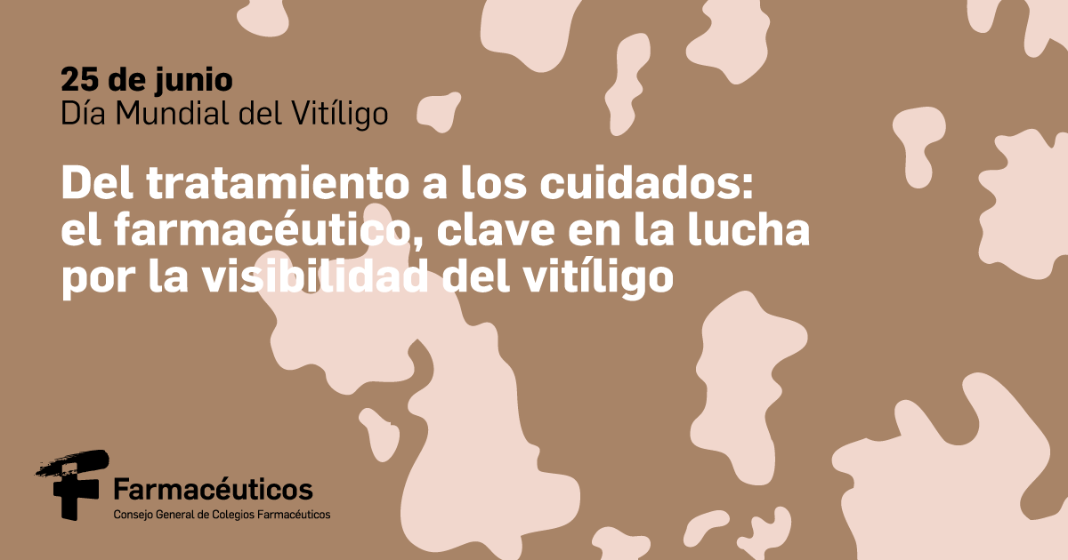 Del tratamiento a los cuidados: el farmacéutico, clave en la lucha por la visibilidad del vitíligo